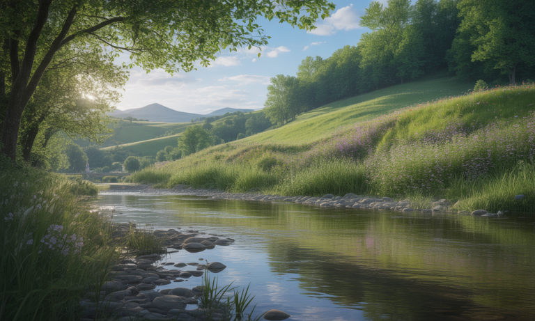 Envie de détente au bord des rivières en Auvergne ?